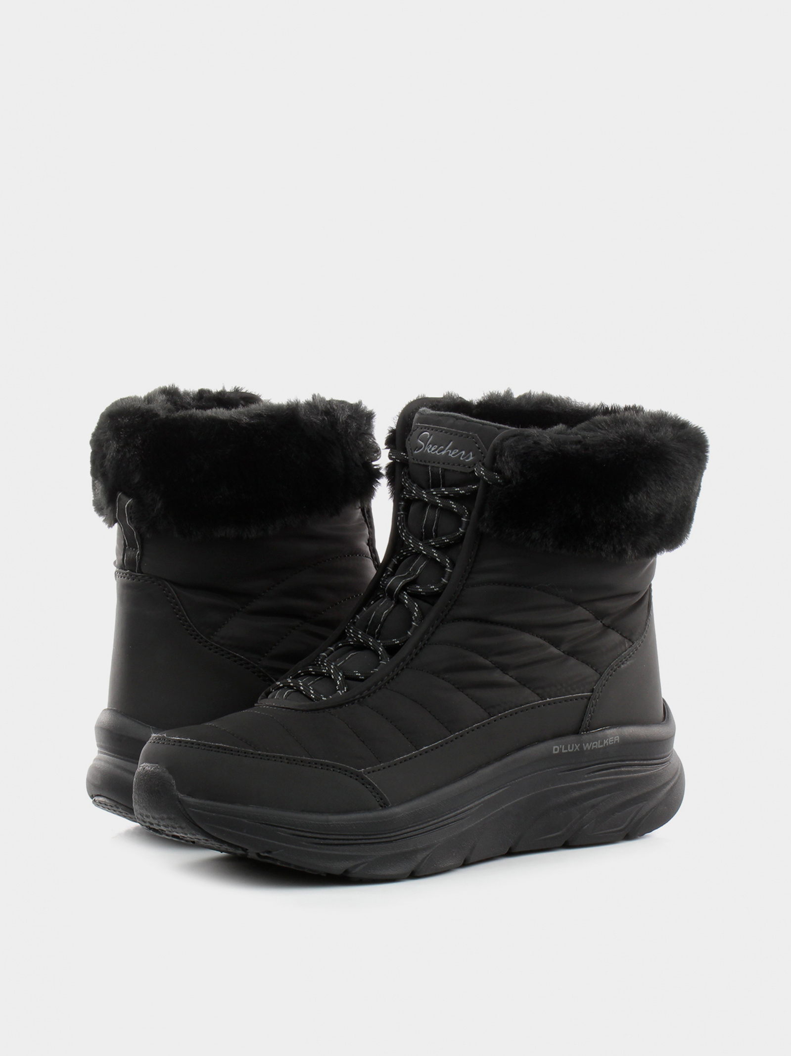 Сапоги дутики Женские Skechers