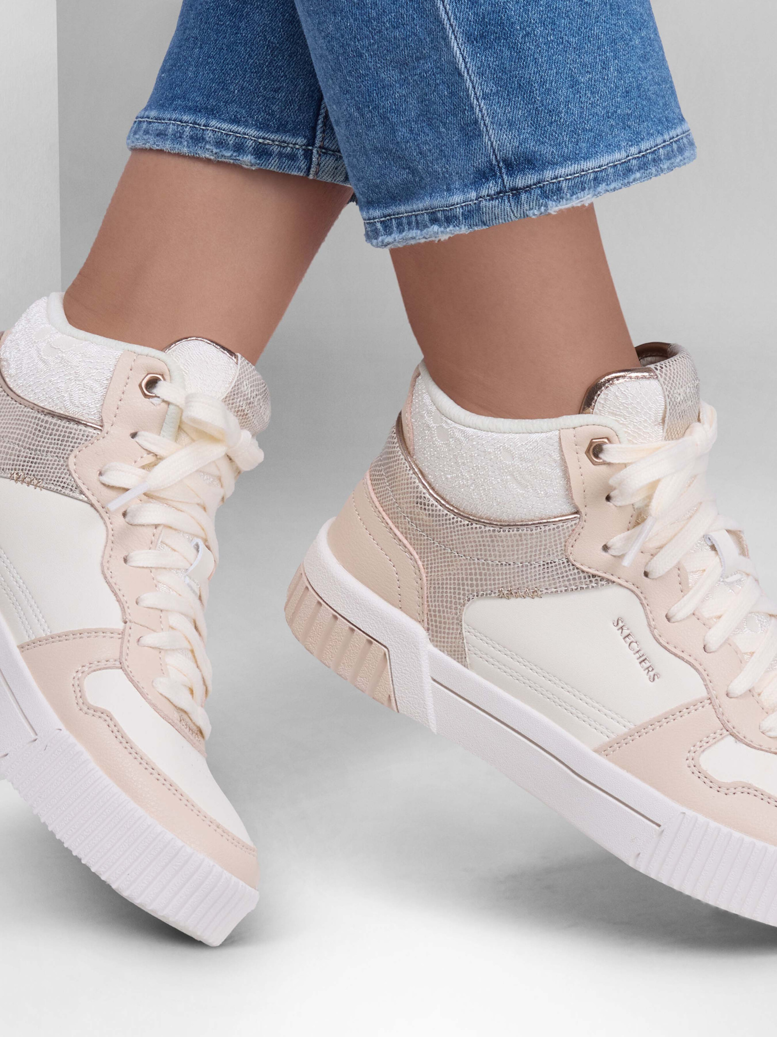 Кеды высокие Женские Skechers